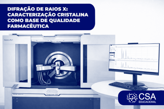 DIFRAÇÃO DE RAIOS X caracterização cristalina como base da qualidade farmacêutica
